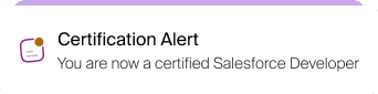 certification alert